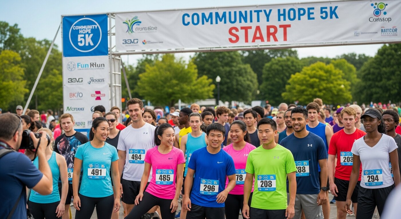 5K fun run fundraiser event
