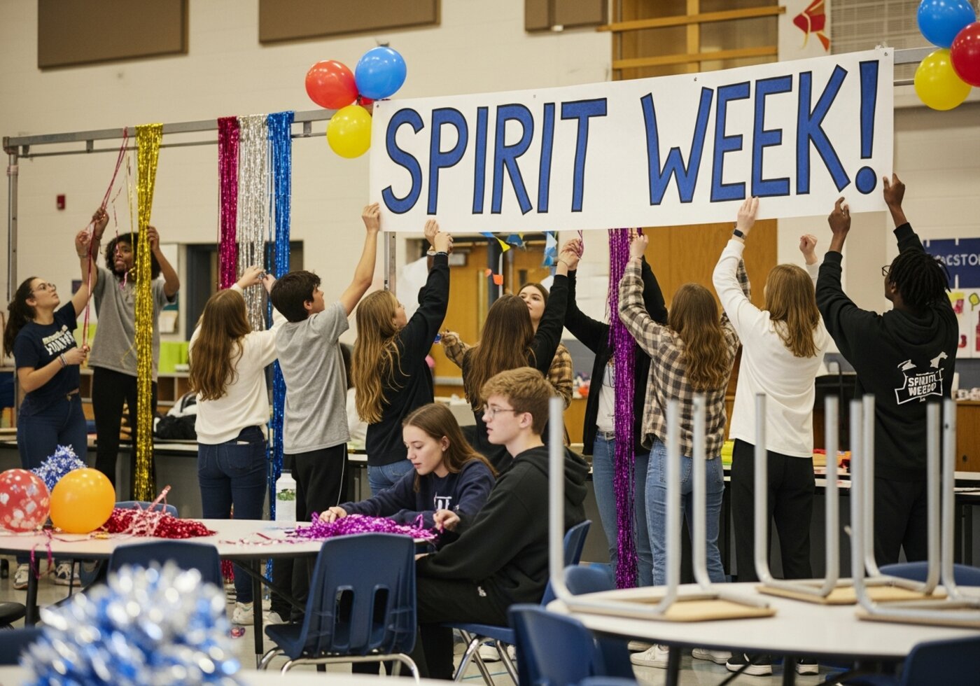 ASB organizing school event