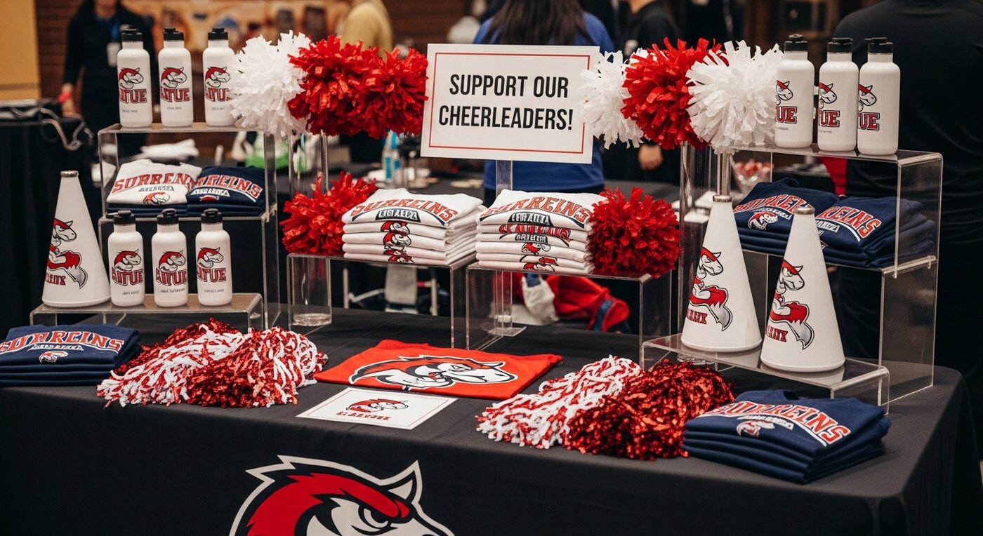 Cheerleading spirit wear products