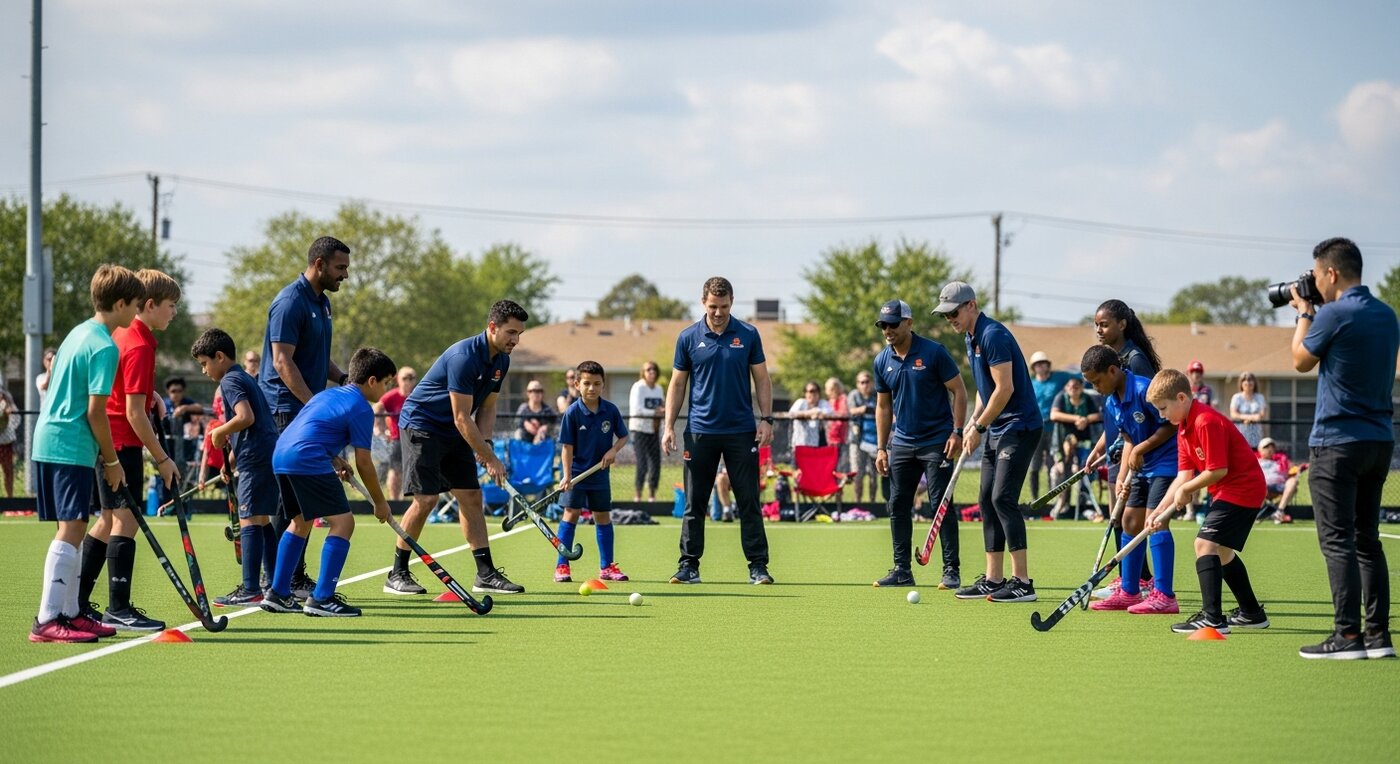 Field hockey skills clinic event