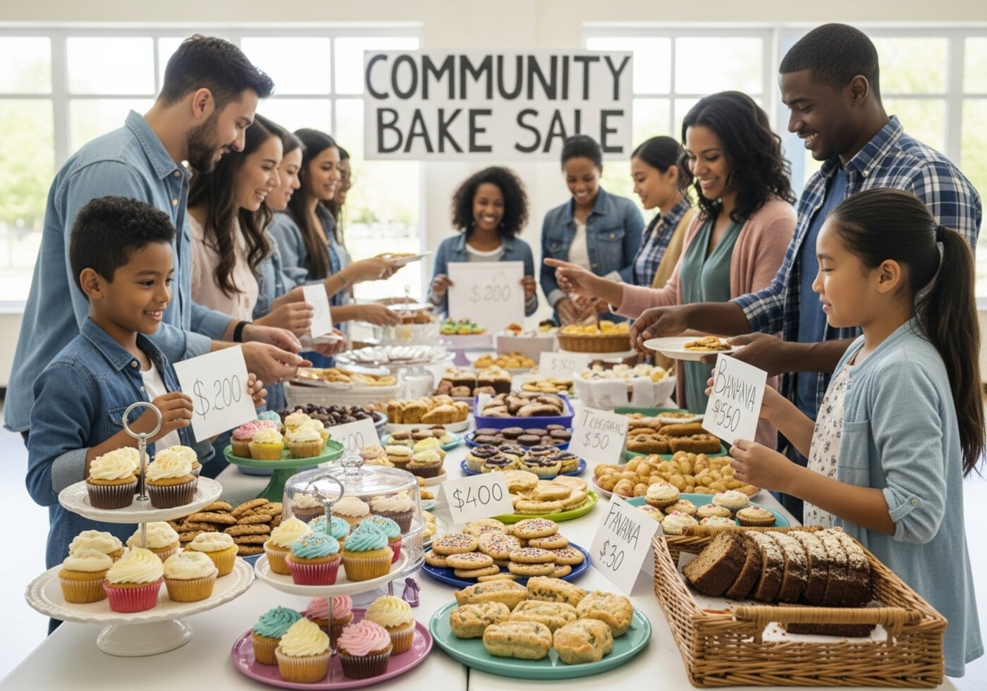 Booster volunteers