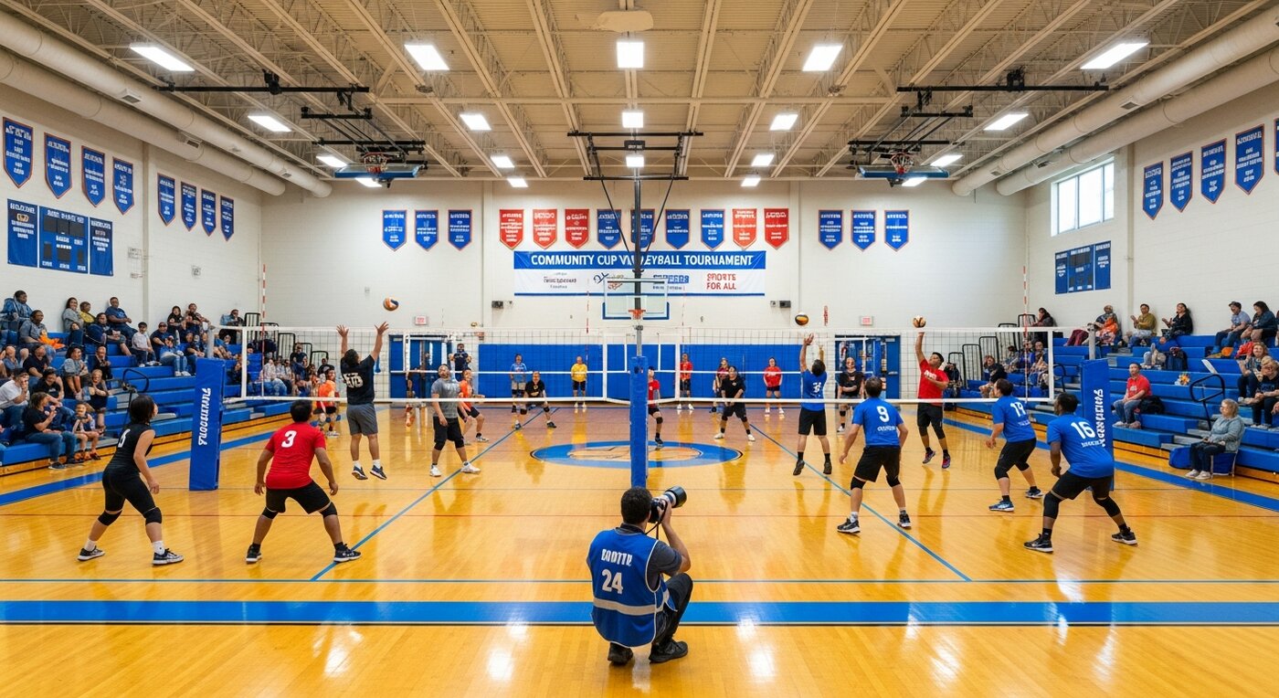 Volleyball tournament event