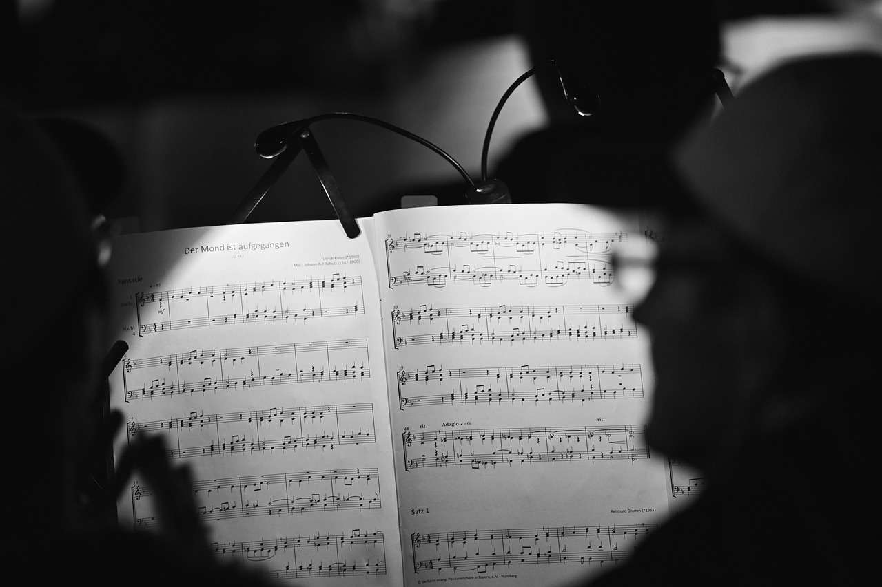 Orchestra rehearsal session